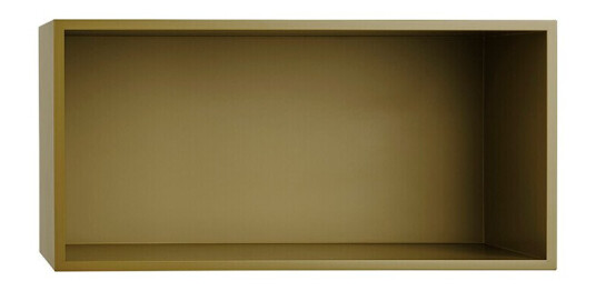 Muuto Mini Stacked Storage System Large Brown Green Lampemesteren