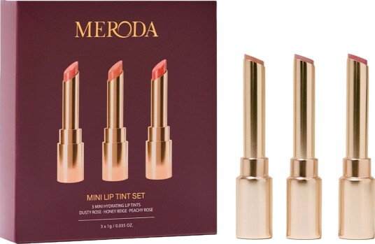 Meroda Cosmetics Mini Lip Tint Set