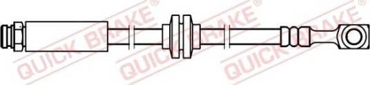 Bremseslange QUICK BRAKE 50.756X
