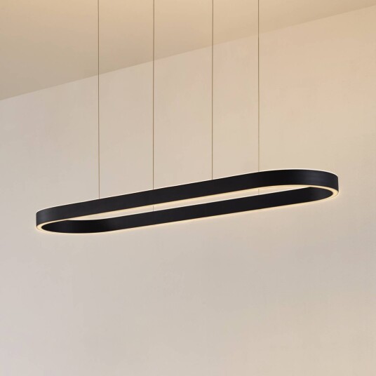Lucande Smart LED hengelampe Melinay svart CCT Tuya Lucande Smart LED hengelampe Melinay svart CCT Tuya