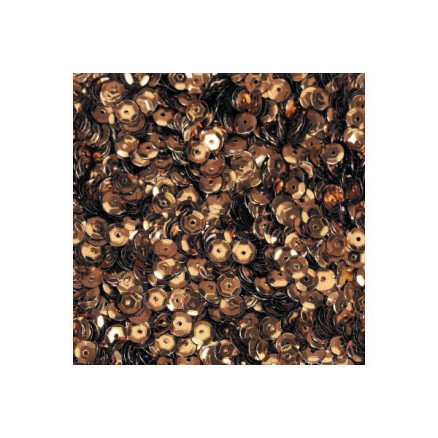 Varer Uden Brand Paljett 5mm 10g no 10 kobber Varer Uden Brand Paljett 5mm 10g no 10 kobber