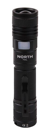 North Håndlykt 700 Lumen Zoom med Aluminium - Svart North Håndlykt 700 Lumen Zoom med Aluminium - Svart