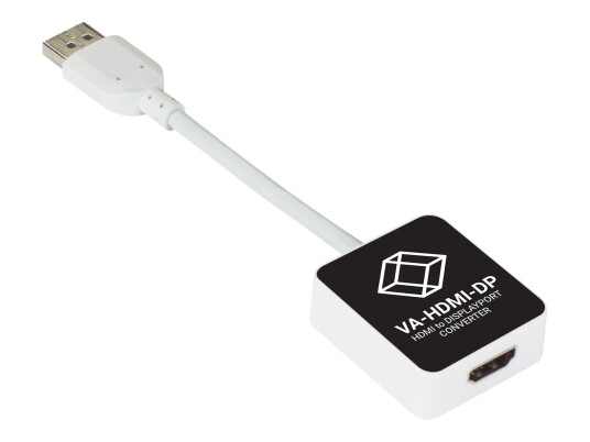 BLACK BOX HDMI to DisplayPort Adapter, 4K30 - video adapter - DisplayPort / HDMI - TAA-samsvar BLACK BOX HDMI to DisplayPort Adapter, 4K30 - video adapter - DisplayPort / HDMI - TAA-samsvar