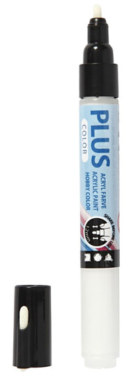 Cc Plus Color Merkepenn - Hvit Cc Plus Color Merkepenn - Hvit