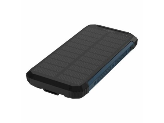 Pb212w Powerbank Med Solarpanel Og 3W Led 10.000Mah