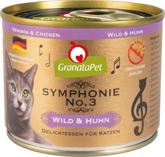 Granatapet Symphonie Vilt & Kylling 12 X 200 G