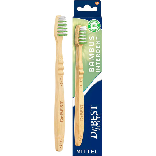 Bamboo Barnetannbørste Dr. Best For melketenner SOFT