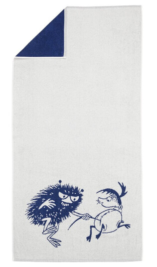 Moomin Arabia - Mummi badehåndkle 70x140 cm Stinky offwite