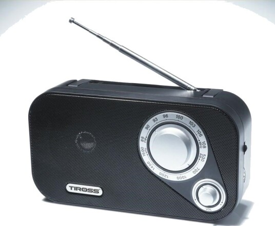 Tiross TS462 Bærbar radio Svart Tiross TS462 Bærbar radio Svart