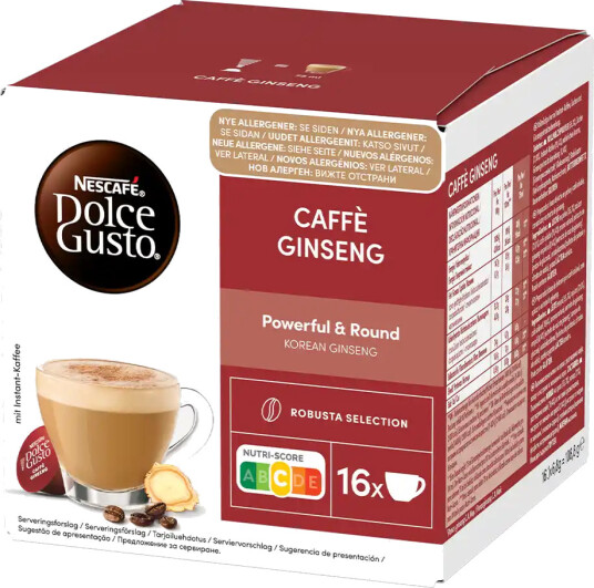 Nescafé | Caffé Ginseng 16 kapsler til Dolce Gusto