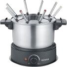 Severin FO 2470 - Fonduegryte - 1.4 liter - 1.5 kW - svart/rustfritt stål Severin FO 2470 - Fonduegryte - 1.4 liter - 1.5 kW - svart/rustfritt stål