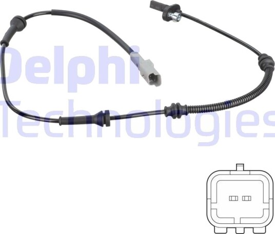 Sensor, ABS DELPHI SS20780