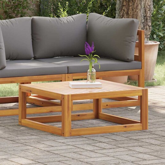 vidaXL Salongbord 68x68x29 cm heltre akasie