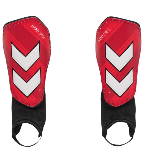 Hummel Shin Guards Hard Shell Rød M