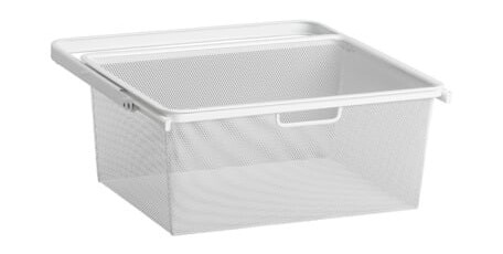 Elfa Elfa Uttrekkbar Meshkurv (Komplett Med Ramme) 448 X 336 X 185 Mm, Hvit