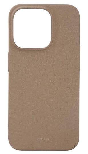 Onsala Ultraslim Deksel til iPhone 15 Pro Sand Burst Beige