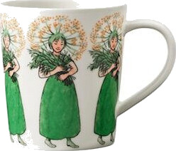 Design House Stockholm Elsa Beskow Kopp med håndtak Fru Dill 40 cl Design House Stockholm Elsa Beskow Kopp med håndtak Fru Dill 40 cl
