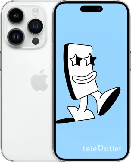 Apple iPhone 14 Pro Max 512GB 5G Sølv - A16 Bionic, 6.7" OLED, 48 MP Kamera
