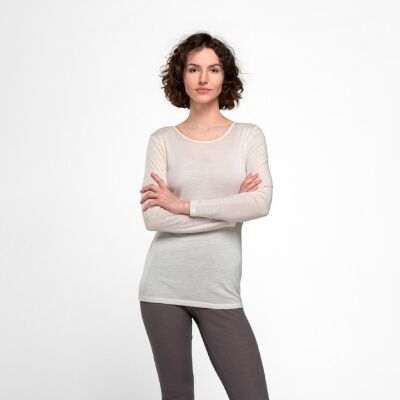 Safa Ellen Trøye Hvit S