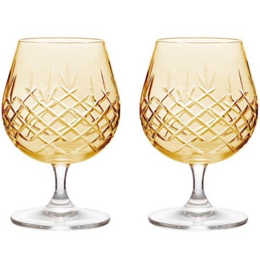 Frederik Bagger  Crispy Sixball allroundglass 36 cl 2 stk citrine
