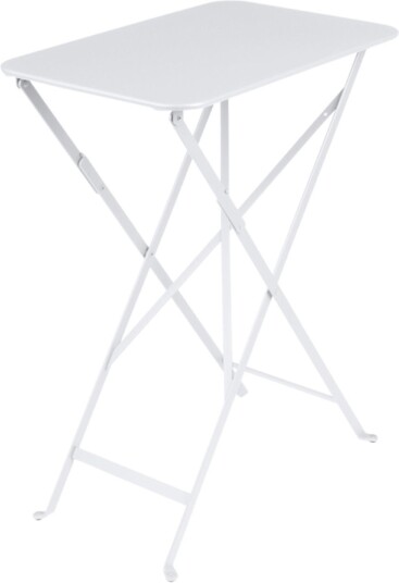 Fermob Bistro Bord 37x57 Cm Cotton White 01 Utendørs Spisebord Hvit Metall Fermob Bistro Bord 37x57 Cm Cotton White 01 Utendørs Spisebord Hvit Metall