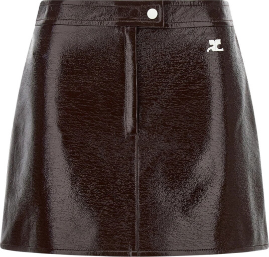 Courrèges Dame Skjørt Brun M,