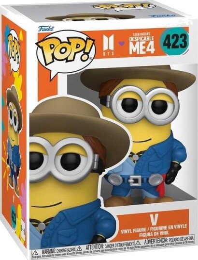 Northix BTS x Despicable Me 4 Funko Pop! Vinylfigur samleleketøy