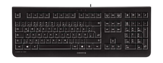 Cherry KC 1000 Kablet Tastatur med QWERTY Layout - Svart Cherry KC 1000 Kablet Tastatur med QWERTY Layout - Svart