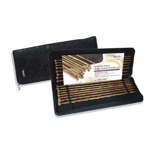 KnitPro Symfonie Jumperpindesæt Birk 25 cm 3,5-8 mm 8 størrelser