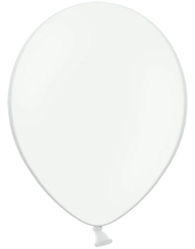 10 stk 30 cm Hvite Ballonger