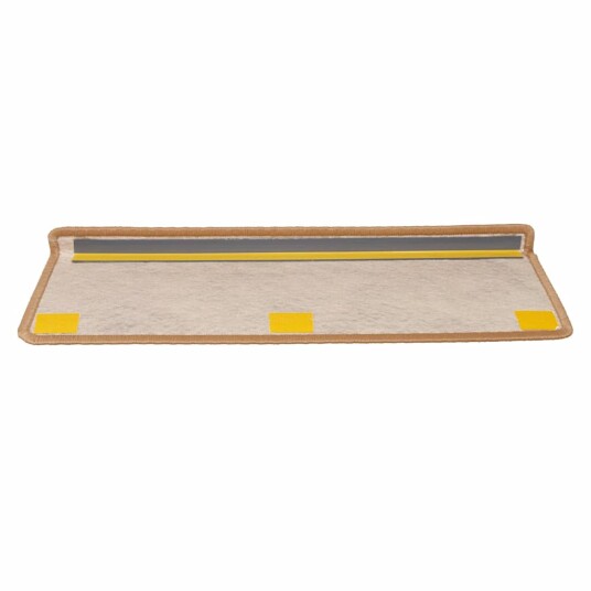 vidaXL Selvklebende trappematter sisal-utseende 15 stk 65x25cm oransje vidaXL Selvklebende trappematter sisal-utseende 15 stk 65x25cm oransje