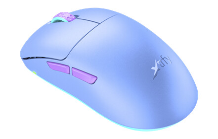 Xtrfy M8 Wireless - Frosty Purple - Gaming mus - Optisk - 5 - Lilla Xtrfy M8 Wireless - Frosty Purple - Gaming mus - Optisk - 5 - Lilla