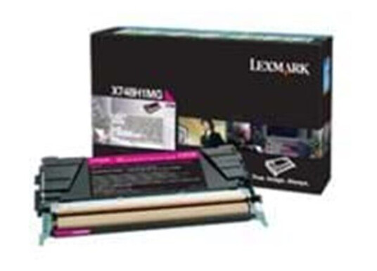 Lexmark X748H3MG - Laser toner Rød