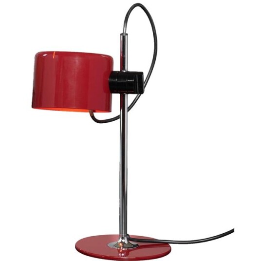 Oluce Mini Coupé 2201 Bordlampe Scarlet Rød