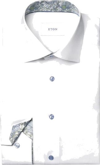 Eton Herre Skjorter Hvit 2XL,