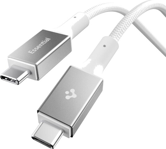 Spigen Essential USB C to USB C 100W White ACA08774 Spigen Essential USB C to USB C 100W White ACA08774