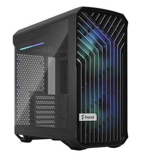 Fractal Design Torrent Compact RGB Midi Tower Kabinett Svart med Lys Fractal Design Torrent Compact RGB Midi Tower Kabinett Svart med Lys