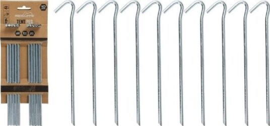 Redcliffs teltutstyr teltplugger 23 Cm Sett Á 10 Stk Metall