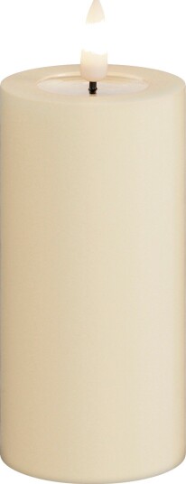 DeluxeHomeart LED søylelys 5x10 cm Beige