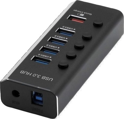 Roline 14.02.5058 Usb 3.2 Gen 1 3.1 Gen 1 Type-B Usb 3.2 Gen 1 3.1 Gen 1 Type-A 5120 Mbit/S Sort Aluminium 33 Mm
