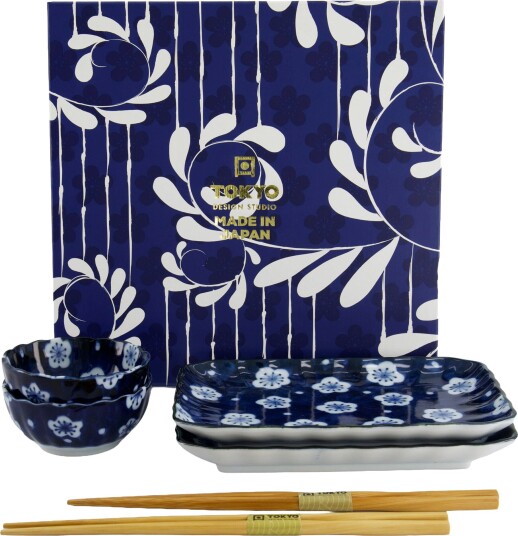 Tokyo design studio Ume sushi gavesett 6 deler