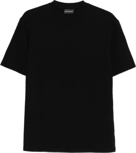 Emporio Armani Herre Topper Svart 2XL,