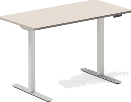 Hæve Sænkebord Dna Birk 2000X800 Mm 2 Ben/Sort