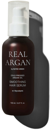Rated Green Real Argan Cold Pressed Argan Oil Smoothing Hair Serum 150 Rated Green Real Argan Cold Pressed Argan Oil Smoothing Hair Serum 150