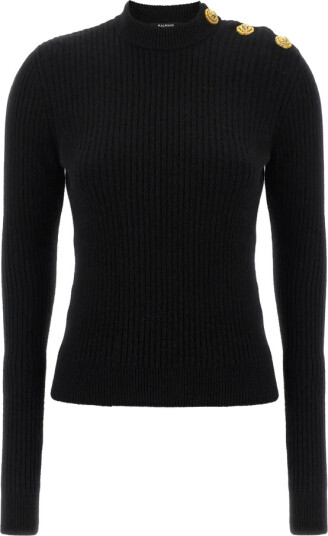 Balmain Dame Strikkevarer Svart S,