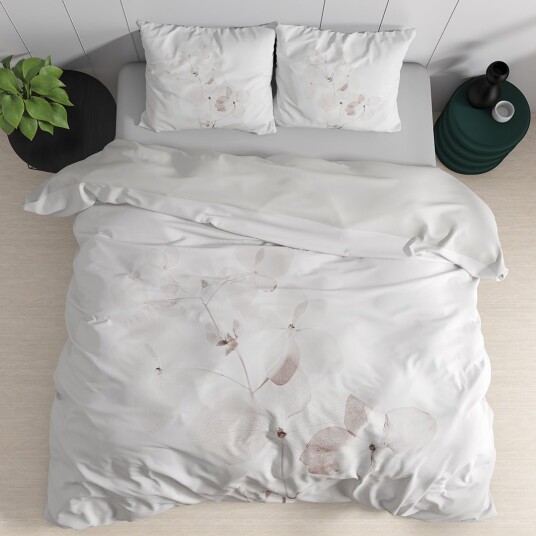Indusia Design Sengesett Dira White 240x220 / Sateng