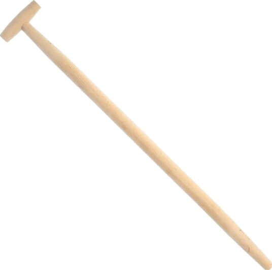 Dedra Skaft I Tre "T" Til Spade Lengde 90 Cm Diameter 36 Mm