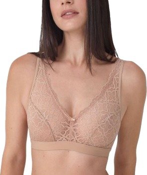 sassa BH Happy Choice Soft Bra Sand polyamid A 85 Dame