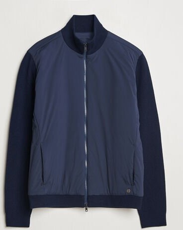 Scandinavian Edition Leeway Hybrid Jacket Navy Blue