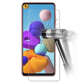 Samsung Galaxy A21s Beskyttelsesglass 9H, 0.3mm Klar